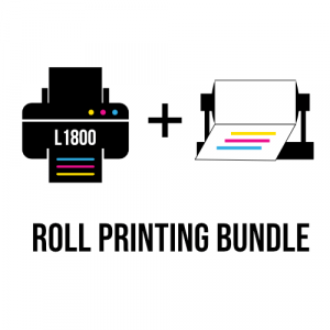 l1800 dtf printer with roll printing